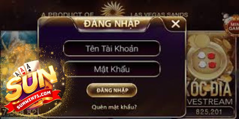 Các trường hợp đăng nhập Sunwin không thành công